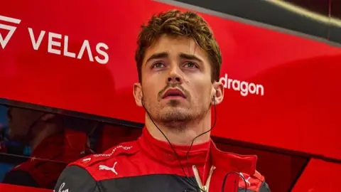 GP de México: Charles Leclerc fue visto en Cancún con Eros Ramazzotti