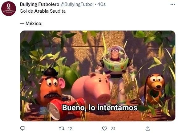 Qatar 2022: Los mejores memes del Arabia Saudita vs México en la Copa del Mundo