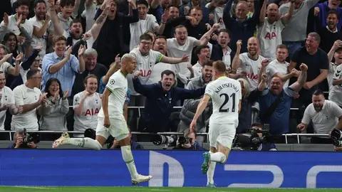 Champions League: Tottenham ganó ante Marsella con doblete de Richarlison