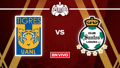Tigres vs Santos: Liga MX EN VIVO Apertura 2022 Jornada 8