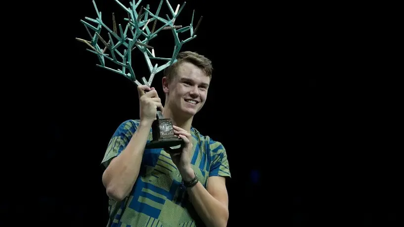 Holger Rune: Logró destronar a Novak Djokovic en el París-Bercy