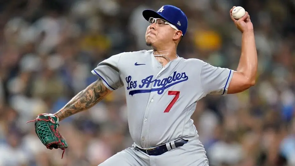 Julio Urías: Se fue sin decisión en el triunfo de los Dodgers