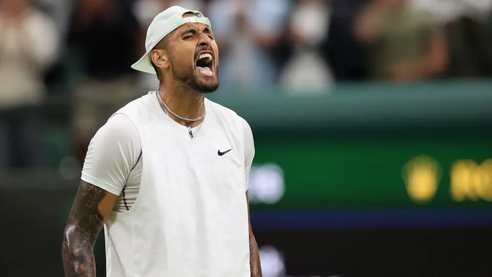 Wimbledon: Tsitsipas y Kyrgios, multados con 14 mil dólares