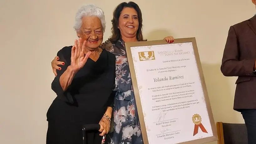 Raúl Ramírez, Yolanda Ramírez y Rafael Osuna ingresaron al Salón de la Fama del Tenis Mexicano