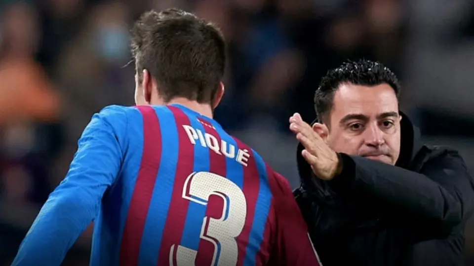 Xavi sobre Piqué: "No se si fui justo, tengo que ver por el bien del equipo"