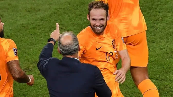 Qatar 2022: Daley Blind festejó con su padre el gol que le hizo a Estados Unidos