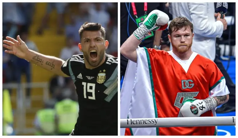 Kün Agüero defendió a Messi del Canelo Álvarez: "No busques problemas"