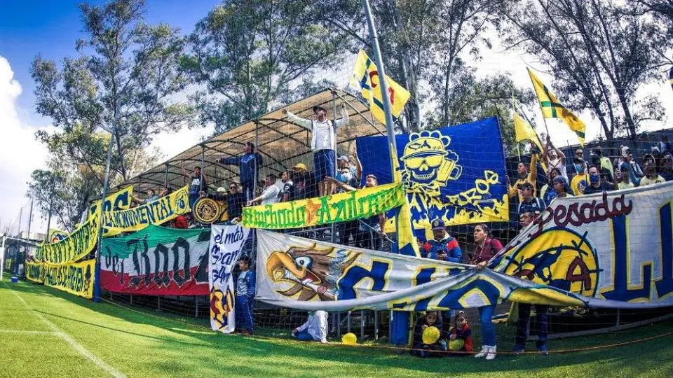 América: Barra de Las Águilas animó al equipo previo al Clásico Capitalino