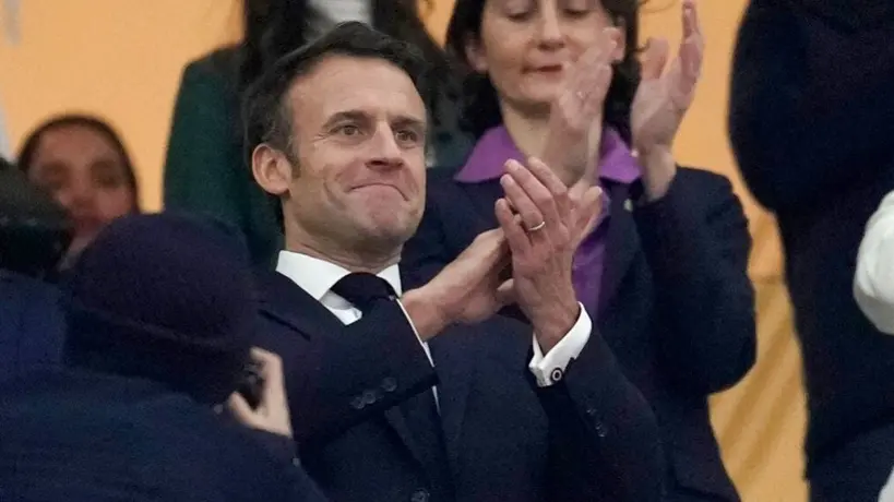 Qatar 2022: Emmanuel Macron, presidente de Francia, felicitó a Marruecos en sus vestidores