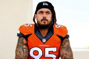 NFL: Derek Wolfe se retiró con Denver Broncos, tras firmar por un día