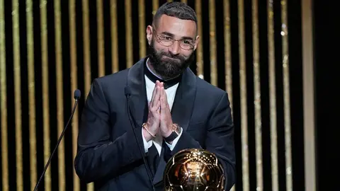 Real Madrid reconoció a Karim Benzema, ganador del Balón de Oro