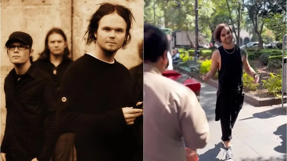 The Rasmus salió de 'las sombras' y se aventó 'palomazo' con organillero de Coyoacán