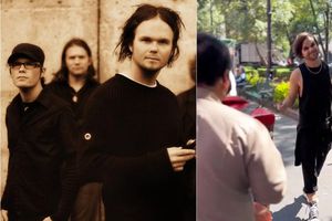 The Rasmus salió de 'las sombras' y se aventó 'palomazo' con organillero de Coyoacán