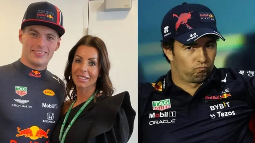 Checo Pérez: Mamá de Verstappen acusa de infiel al mexicano, aseguran medios europeos