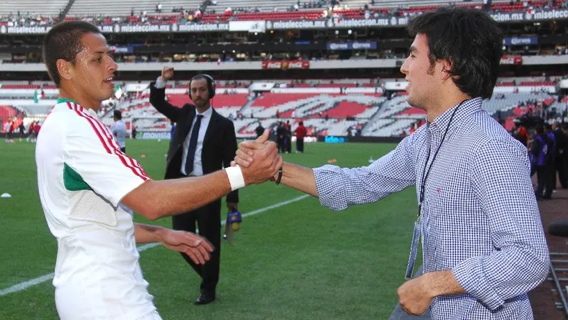 Checo Pérez a Chicharito Hernández: 'No te vayas a Chivas, vente al América'