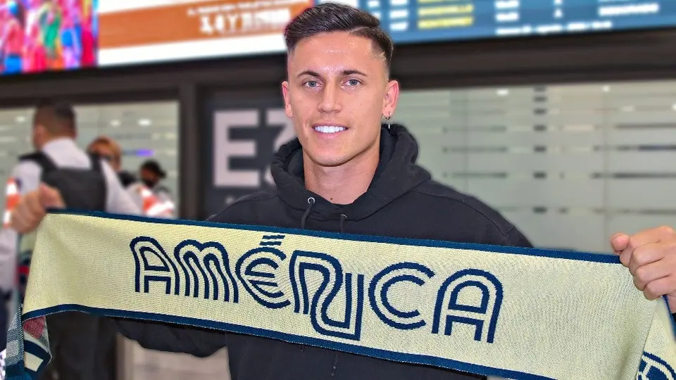 América: Brian Rodríguez arribó a la CDMX para reportar con las Águilas