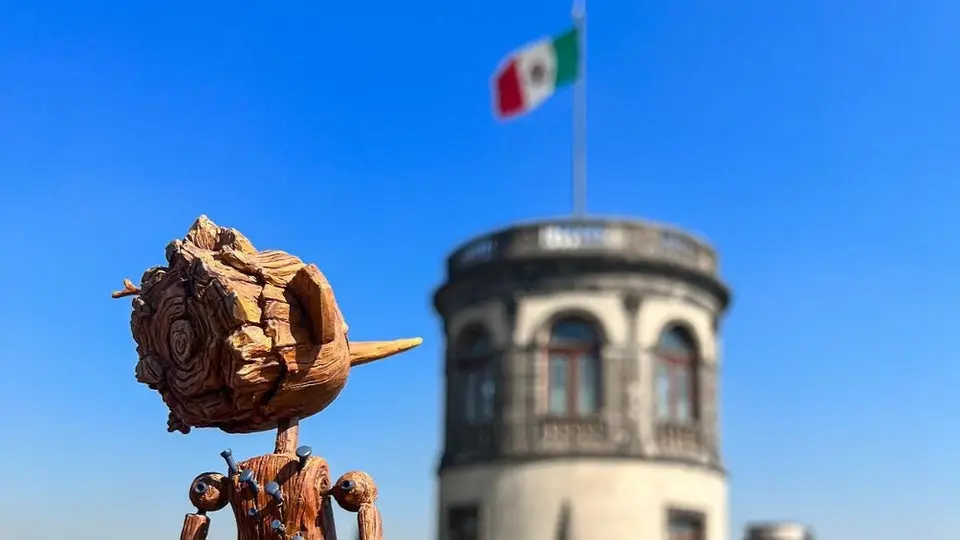 Pinocho de Guillermo del Toro visitó lugares referentes de la Ciudad de México