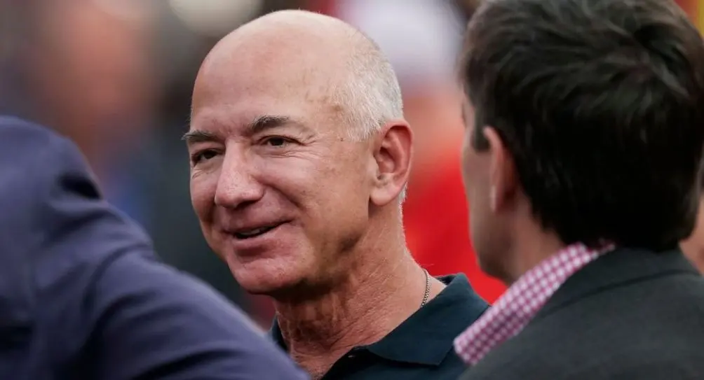 Jeff Bezos durante un evento | AP