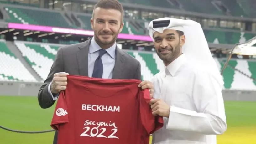 David Beckham: Fue 'destrozado' por aceptar ser embajador de Qatar 2022