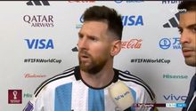 Argentina: ¿A quién le dijo Messi, durante una entrevista?: '¿Qué miras bobo?'