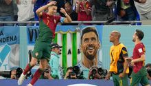 Qatar 2022: Cristiano Ronaldo festejó gol en quinto Mundial seguido 'en la cara de Messi'