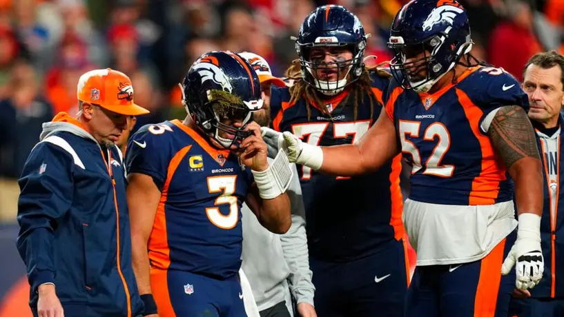 NFL: Chiefs gana 34-28 a Broncos y Russell Wilson sufre conmoción cerebral