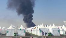 Qatar 2022: Se registró incendió cerca de una zona de fans en Qetaifan Island North