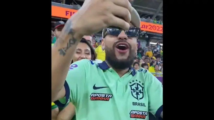 Qatar 2022: Apareció un ‘Neymar fake’ en partido de Brasil vs Suiza