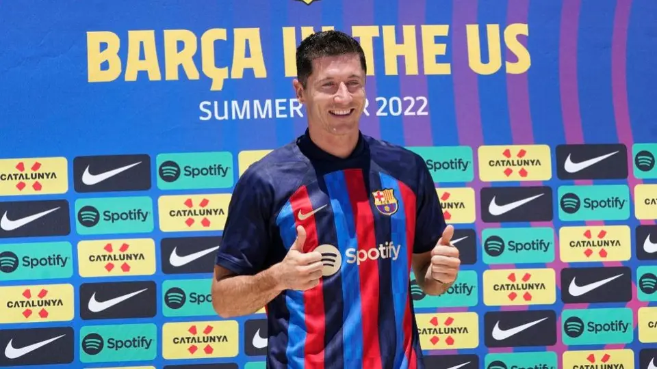 Barcelona: Lewandowski fue presentado como jugador del Barça; anhela debut vs Real Madrid