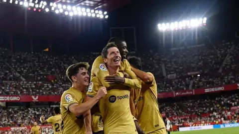 Barcelona: Aplastó al Sevilla; Lewandowski volvió a marcar