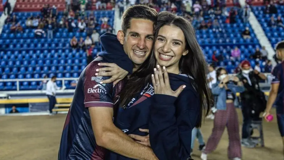 Atlante: Daniel Lajud le propuso matrimonio a su pareja en el Estadio Azulgrana