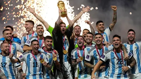 Messi: 'Esta copa es también de todos los que no la lograron en los anteriores Mundiales'