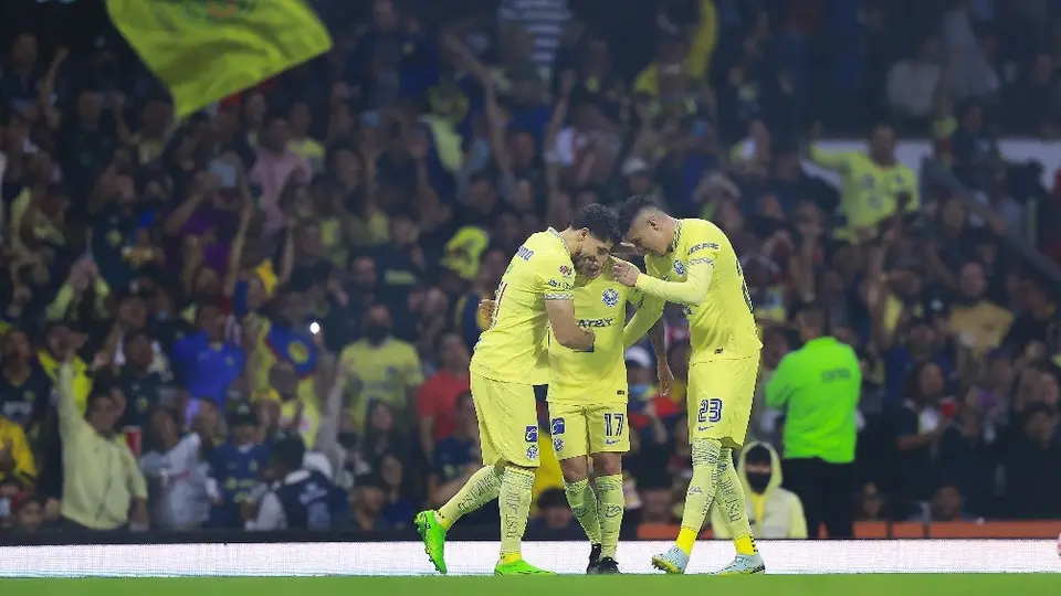 América: Celebró que sus tres clásicos fueron azulcremas