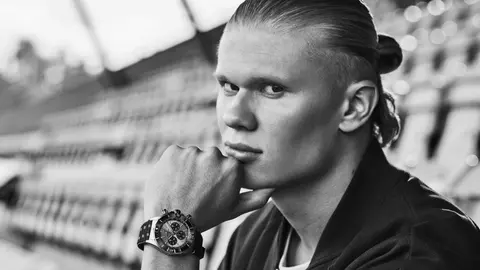 Erling Haaland: La nueva cara de Breitling, marca de relojes de lujo