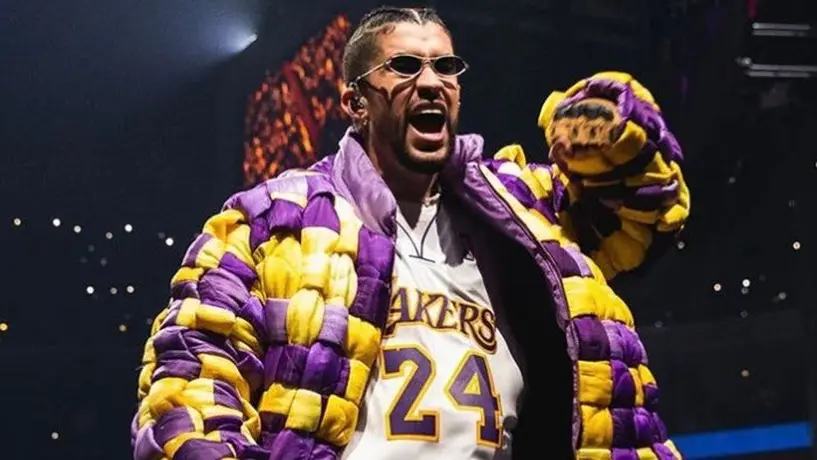 Kobe Bryant: Bad Bunny rindió homenaje a Mamba en concierto en Los Ángeles