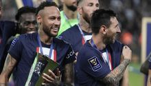 PSG: Lionel Messi y Neymar hacen gran ejercicio "de la mano"