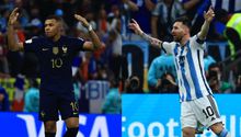 Qatar 2022: Messi y Mbappé, empatados en cifra combinada de goles y asistencias