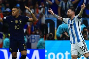 Qatar 2022: Messi y Mbappé, empatados en cifra combinada de goles y asistencias