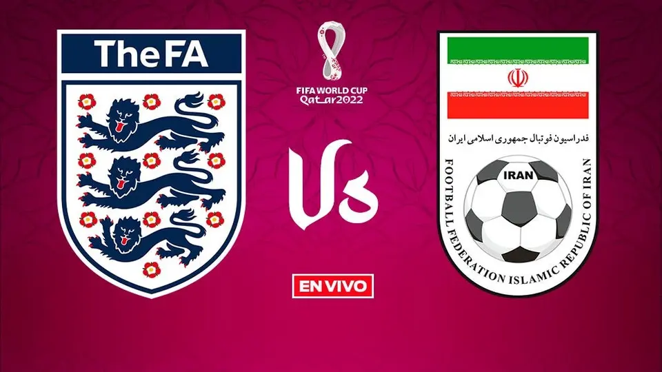 Inglaterra vs Irán Mundial Qatar 2022 EN VIVO Fase de Grupos