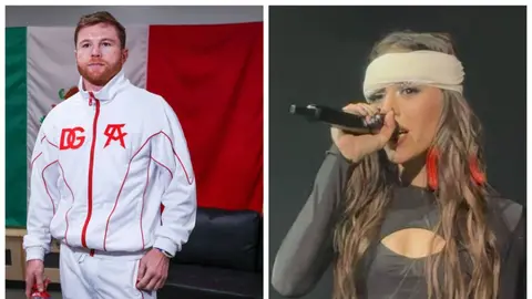 Canelo Álvarez: Danna Paola pidió consejo al boxeador tras abrirse la ceja