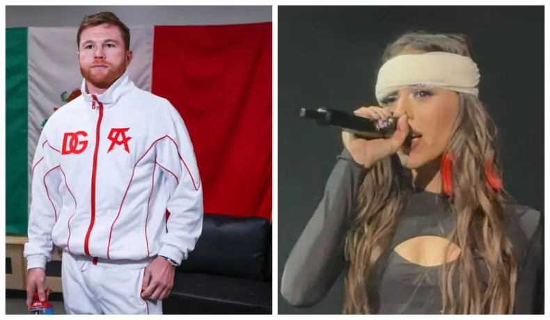Canelo Álvarez: Danna Paola pidió consejo al boxeador tras abrirse la ceja