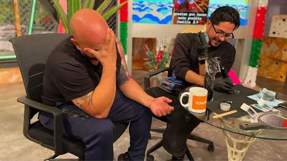 Lupillo Rivera: Modificó el tatuaje con el que tapó rostro de Belinda