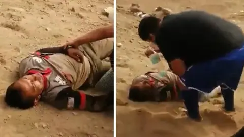 Chile: Jugadores amateurs lincharon a un árbitro y lo aventaron al barranco
