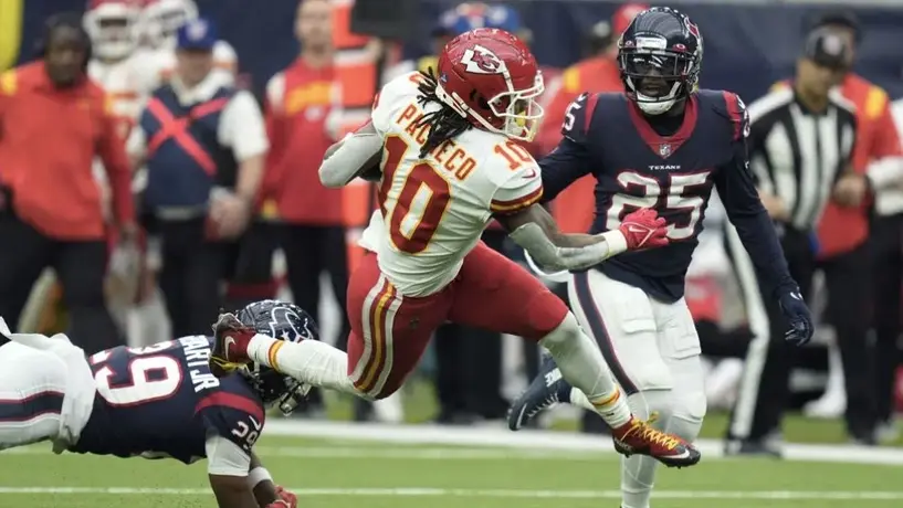 NFL: Kansas apenas pudo vencer a los Texans en tiempos extras