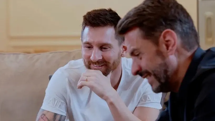 Lionel Messi: Le dio una entrevista a Pablo Giralt quien se puso a llorar de la emoción a media charla