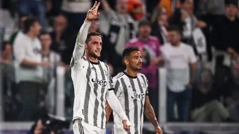 Juventus: Se impuso al Maccabi Haifa con doblete de Rabiot y gran partido de Di María