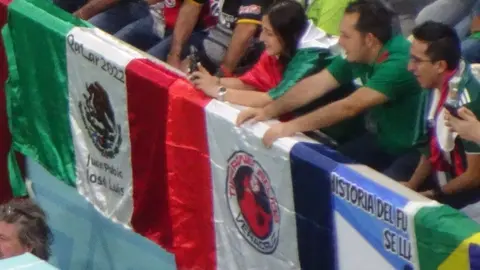 Qatar 2022: Los Tiburones Rojos de Veracruz apoyaron a Brasil en el Lusail vs Serbia