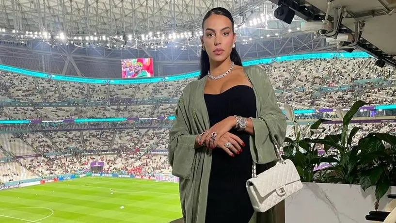 Georgina Rodríguez tras suplencia de CR7: 'Qué pena no disfrutar del mejor los 90 minutos'