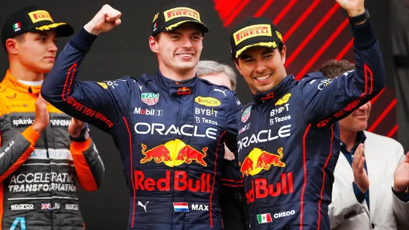 F1: Max Verstappen y Sergio Pérez se 'divierten juntos' tras su polémica