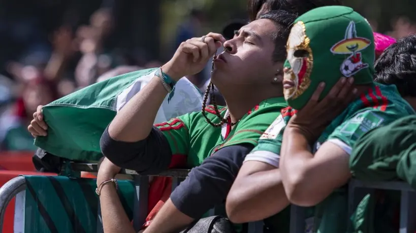 Argentina vs México: Monumento a la Revolución, abarrotado en Fan Fest